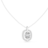 Pendant GPD-0017 - White Gold - Image