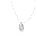 Pendant GPD-0017 - White Gold - Image