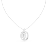Pendant GPD-0017 - White Gold - Image