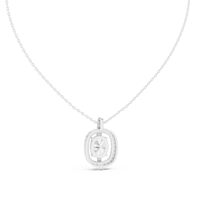 Pendant GPD-0017 - White Gold - Image