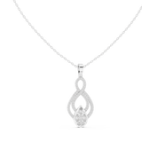 Pendant GPD-0018@7 - White Gold - Image
