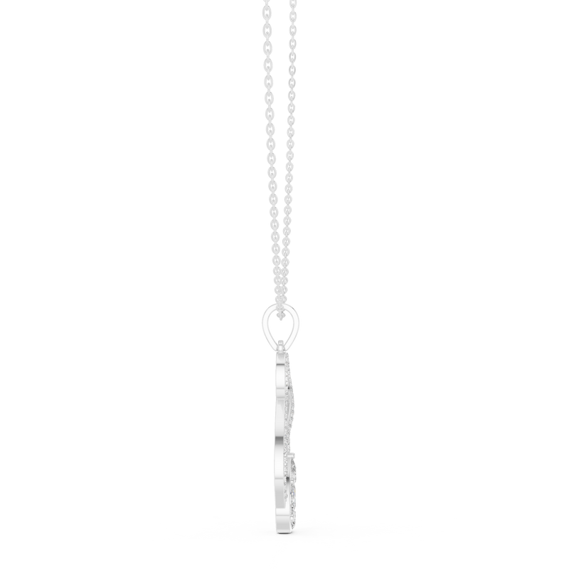 Pendant GPD-0018@7 - White Gold - Image