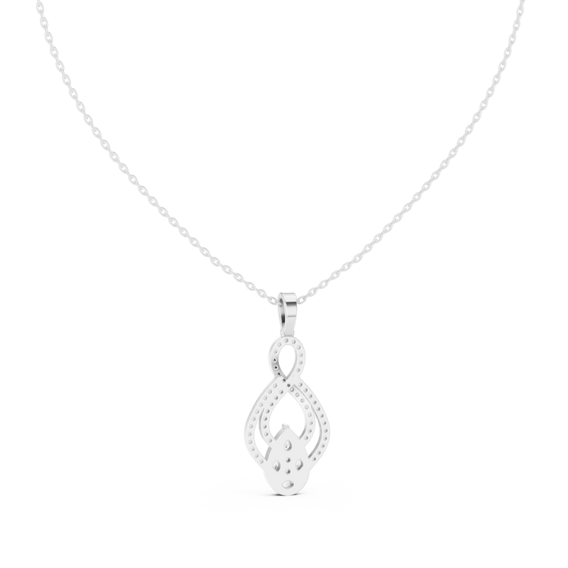 Pendant GPD-0018@7 - White Gold - Image