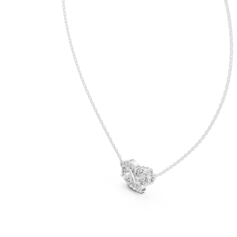 Pendant GPD-0019@7 - White Gold - Image