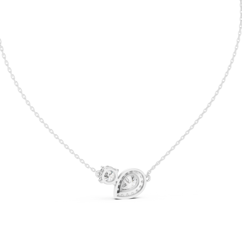 Pendant GPD-0019@7 - White Gold - Image