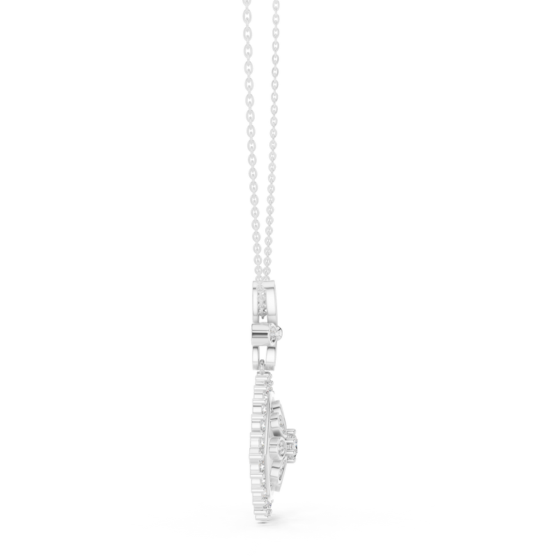Pendant GPD-0020@7 - White Gold - Image