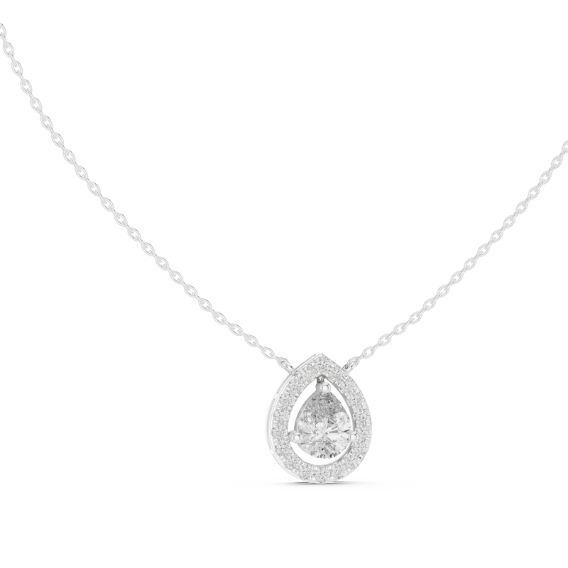 Pendant GPD-0021@7 - White Gold - Image