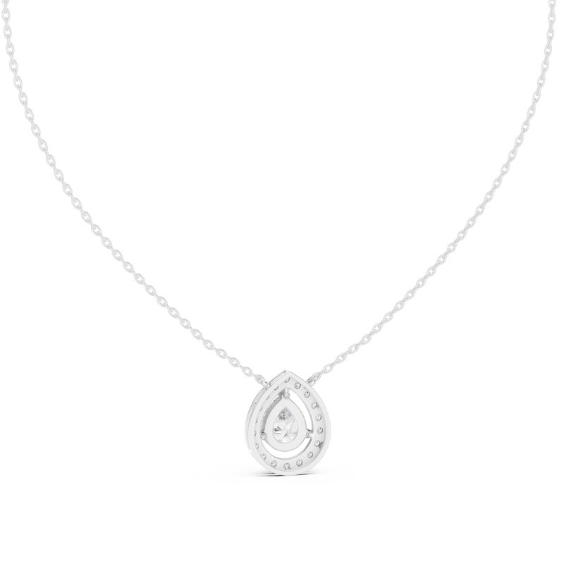 Pendant GPD-0021@7 - White Gold - Image