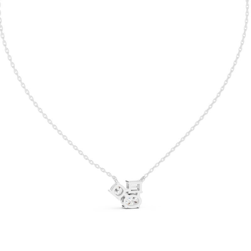 Pendant GPD-0022@7 - White Gold - Image