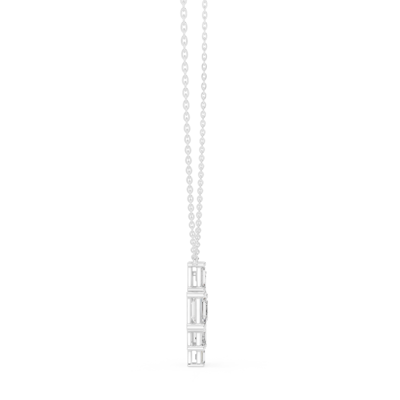 Pendant GPD-0023@7 - White Gold - Image