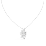 Pendant GPD-0023@7 - White Gold - Image