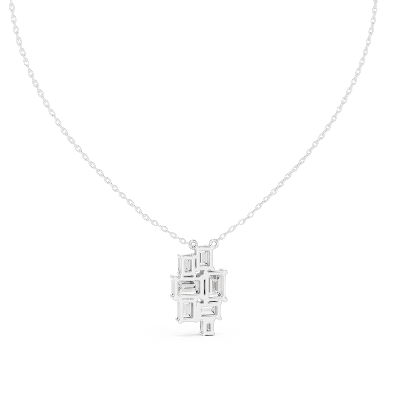 Pendant GPD-0023@7 - White Gold - Image