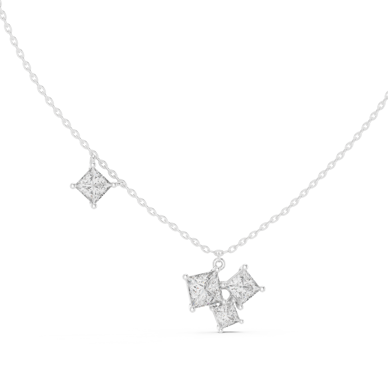 Pendant GPD-0024 - White Gold - Image