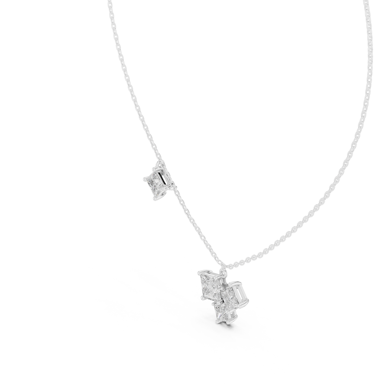 Pendant GPD-0024 - White Gold - Image