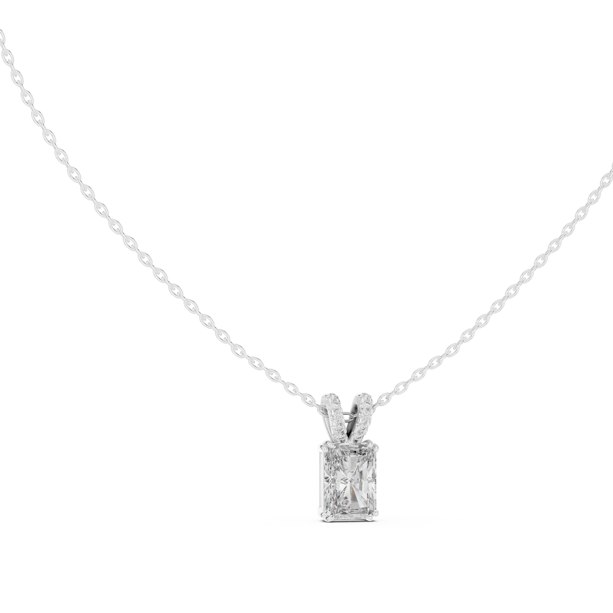 Pendant GPD-0026@7 - White Gold - Image