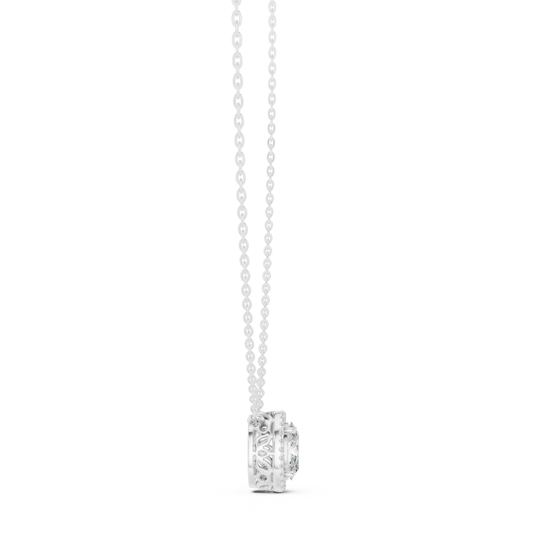 Pendant GPD-0027@7 - White Gold - Image