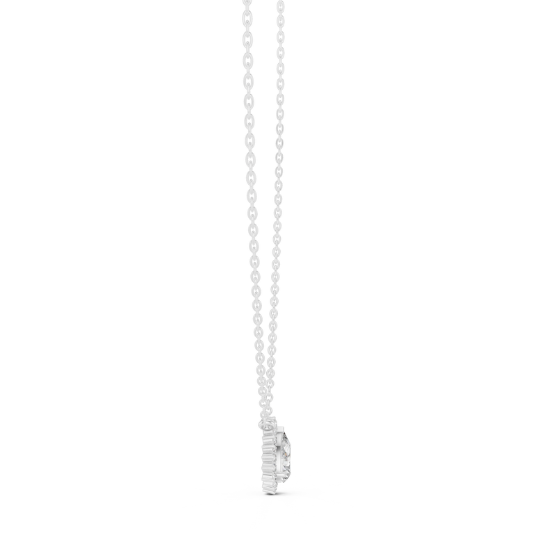 Pendant GPD-0028 - White Gold - Image