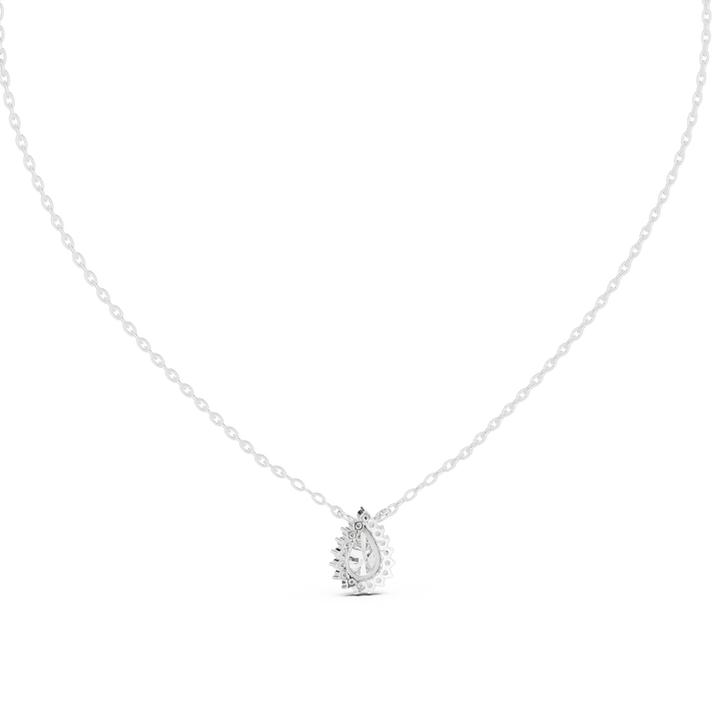 Pendant GPD-0028 - White Gold - Image