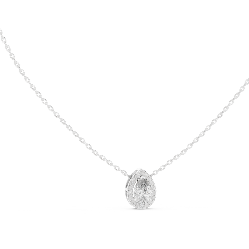 Pendant GPD-0029@7 - White Gold - Image