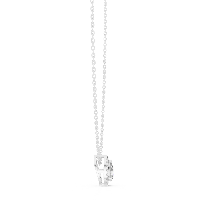 Pendant GPD-0029@7 - White Gold - Image