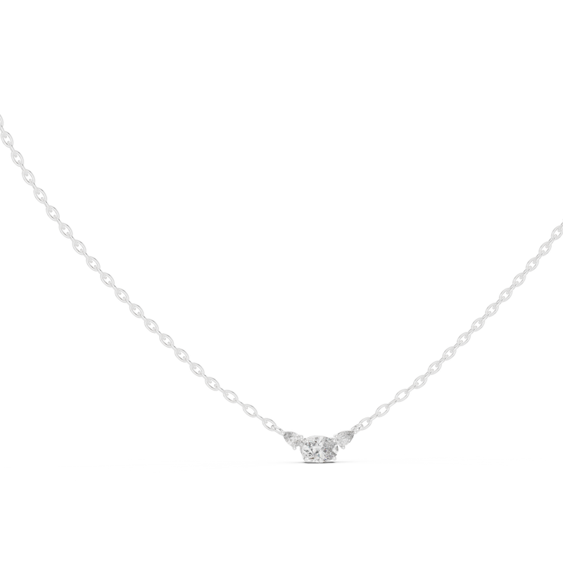 Pendant GPD-0031@7 - White Gold - Image