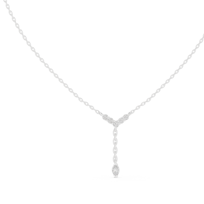 Pendant GPD-0032@7 - White Gold - Image
