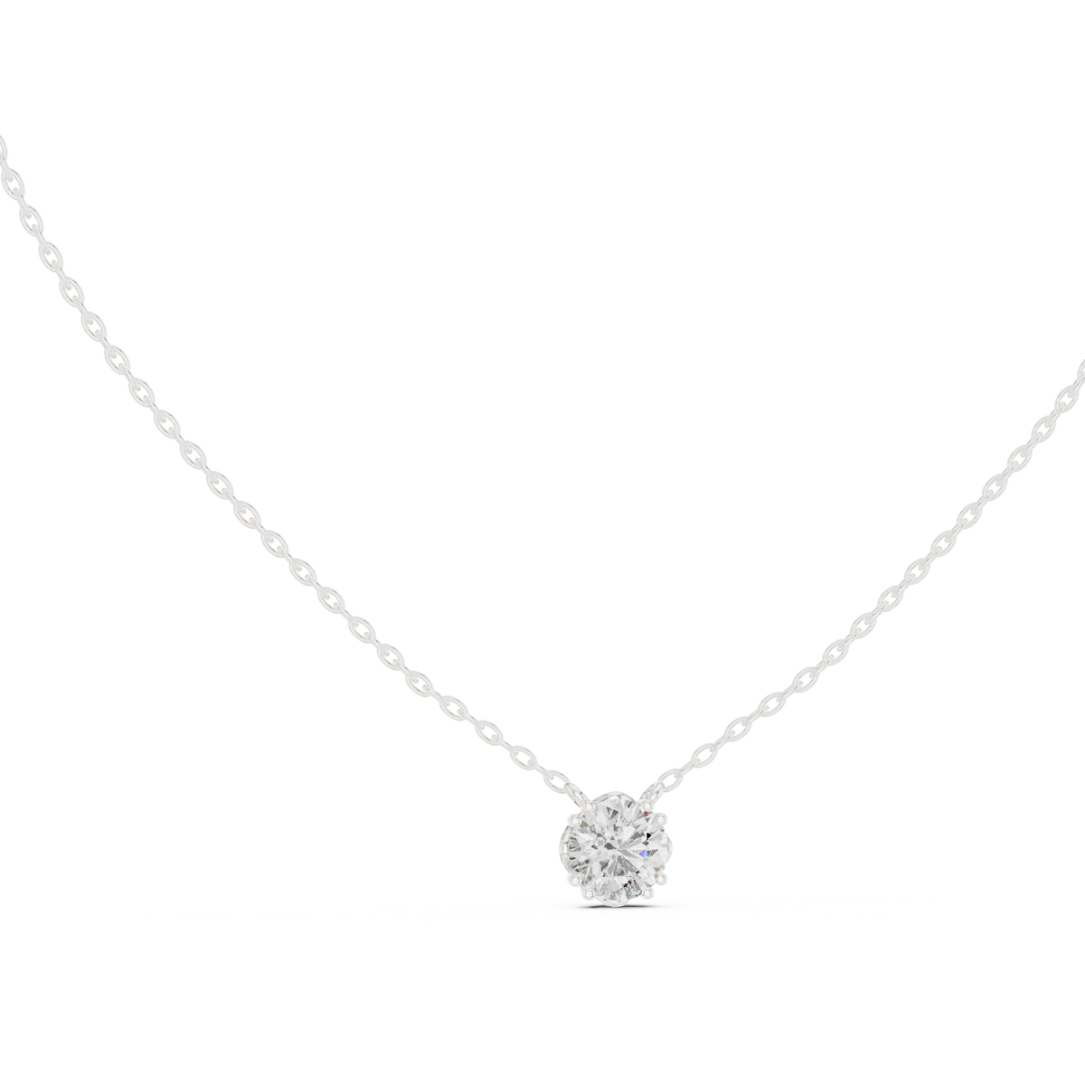 Pendant GPD-0035@7 - White Gold - Image