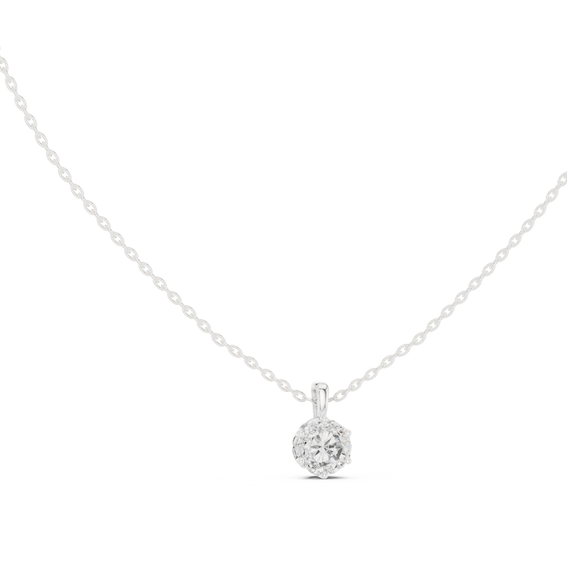 Pendant GPD-0039@7 - White Gold - Image