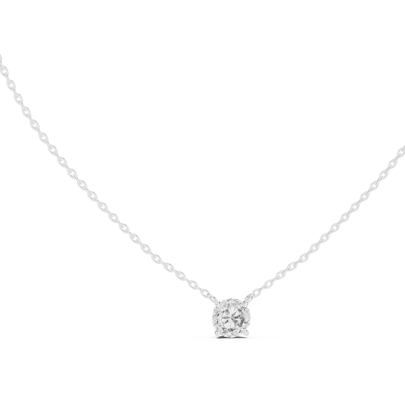 Pendant GPD-0043@7 - White Gold - Image