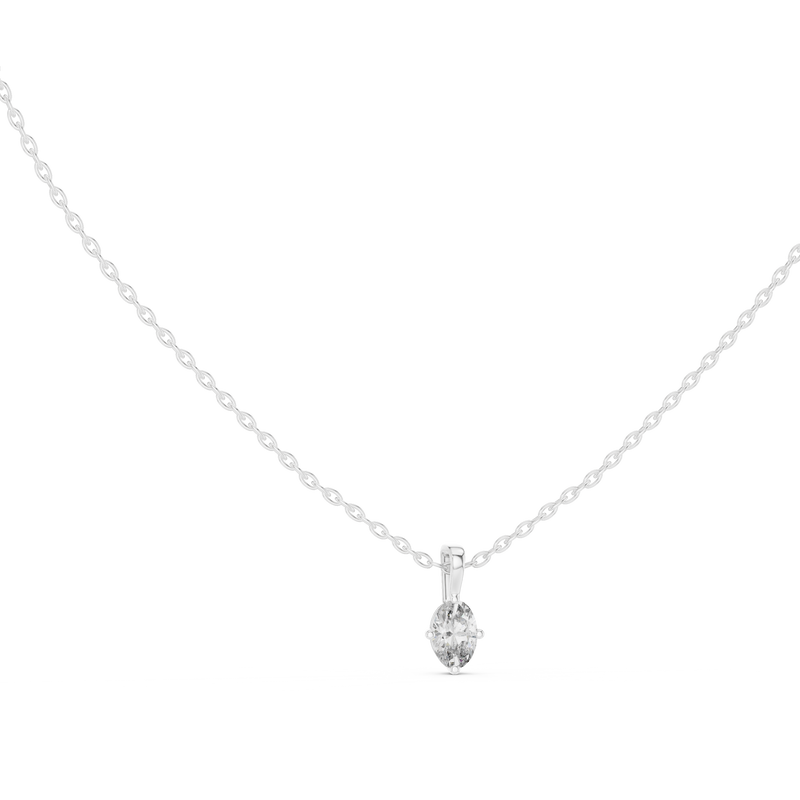 Pendant GPD-0048@7 - White Gold - Image