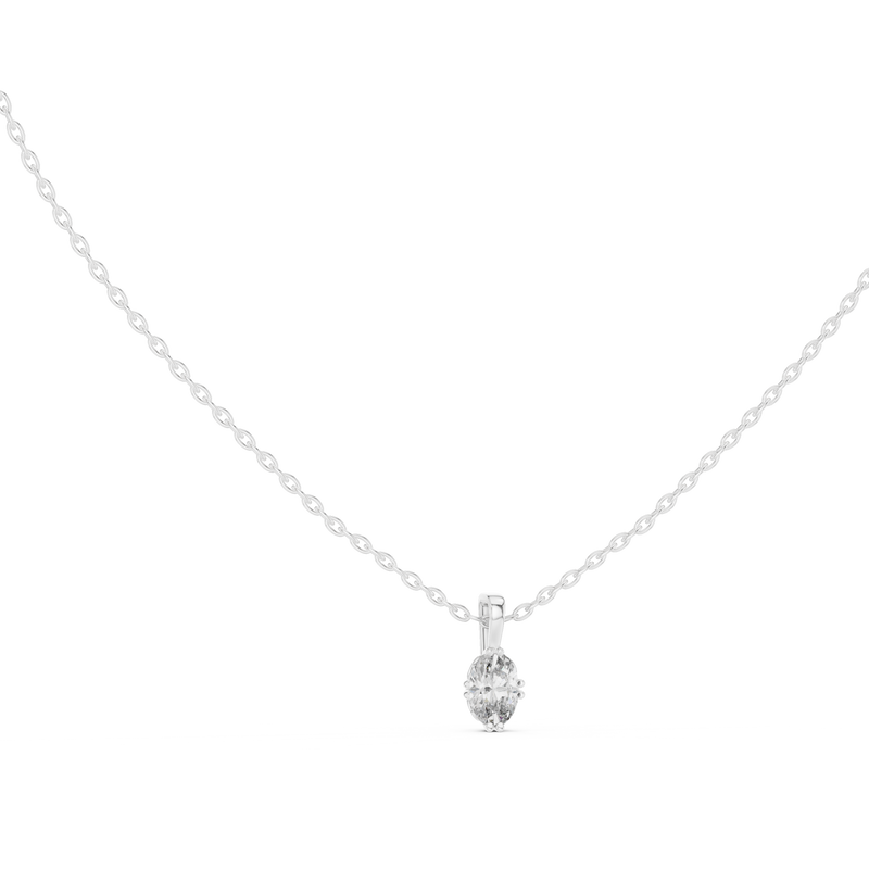 Pendant GPD-0054@7 - White Gold - Image