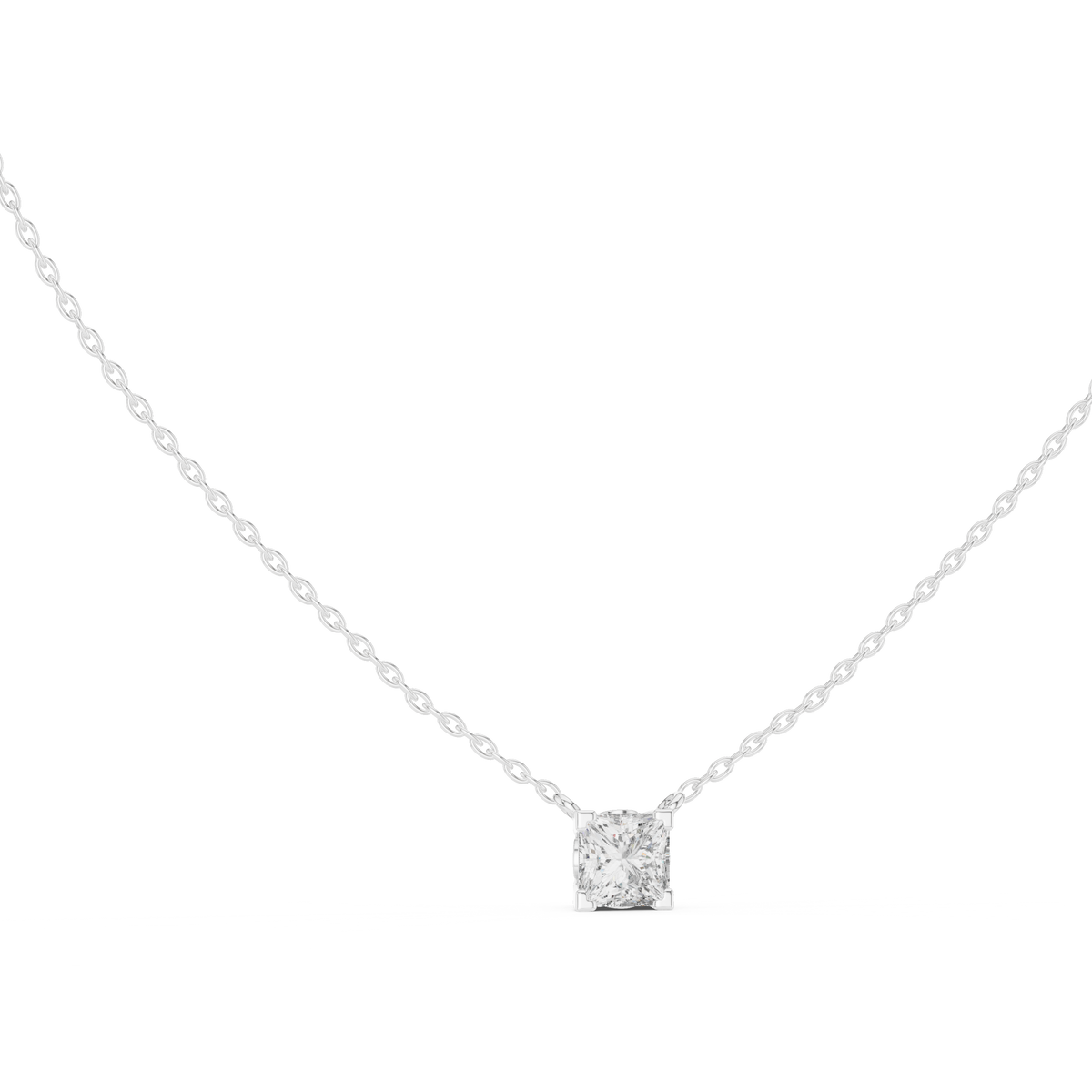 Pendant GPD-0055 - White Gold - Image