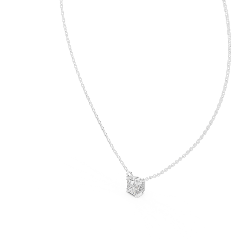 Pendant GPD-0055 - White Gold - Image
