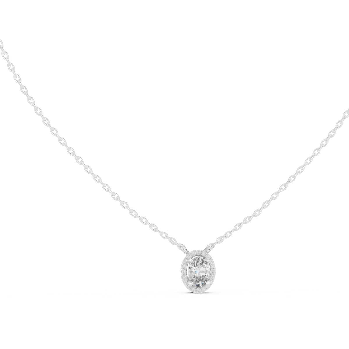 Pendant GPD-0061 - White Gold - Image
