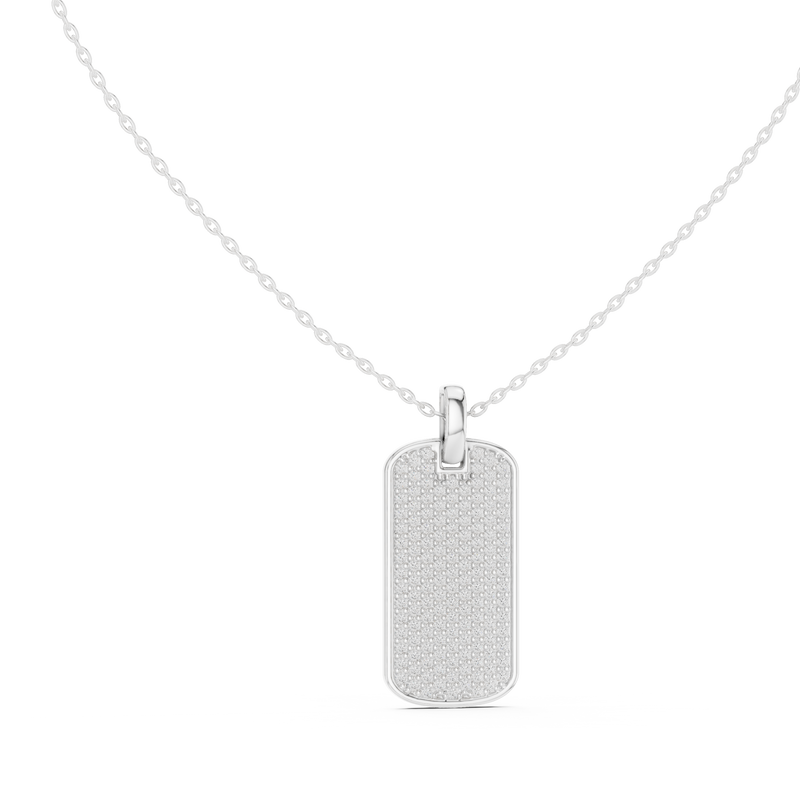 Pendant GPD-0068 - White Gold - Image