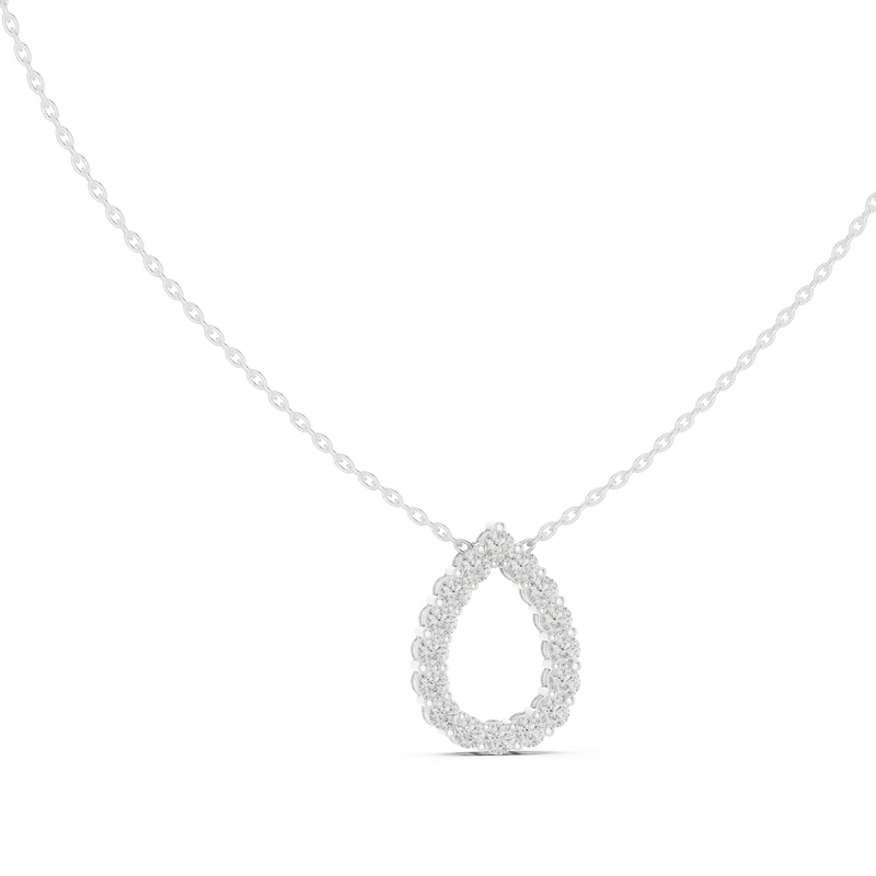 Pendant GPD-0069@7 - White Gold - Image
