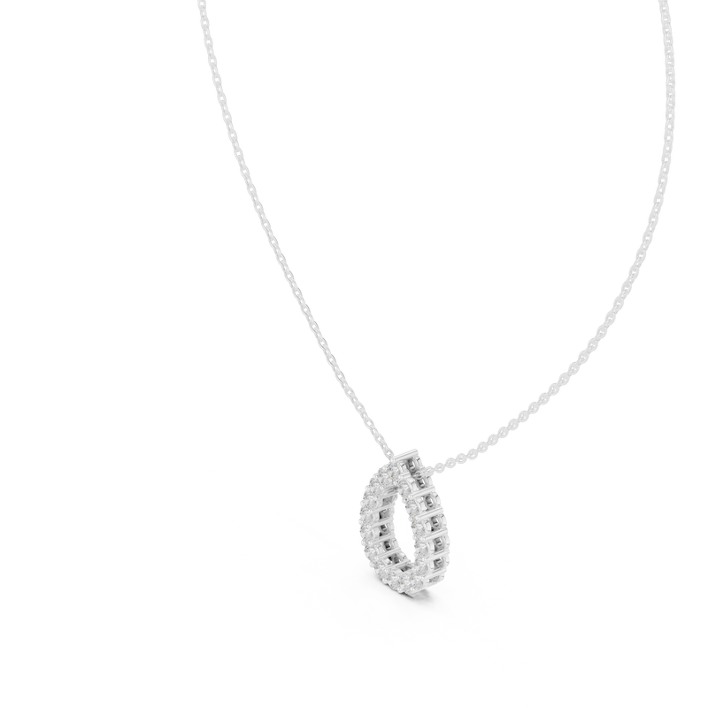 Pendant GPD-0069@7 - White Gold - Image