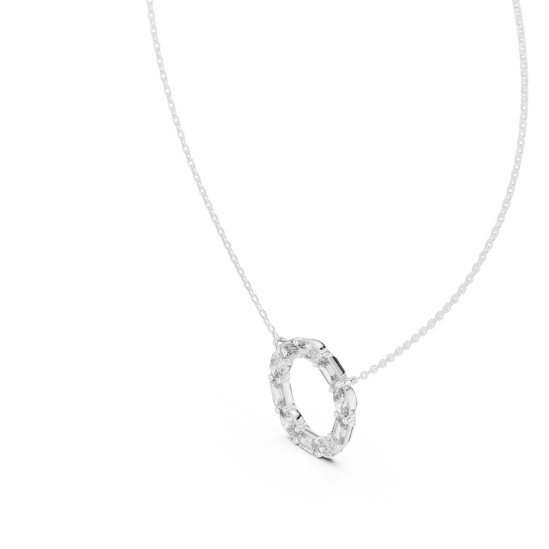 Pendant GPD-0074@7 - White Gold - Image