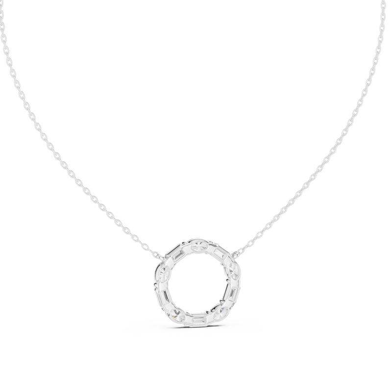 Pendant GPD-0074@7 - White Gold - Image
