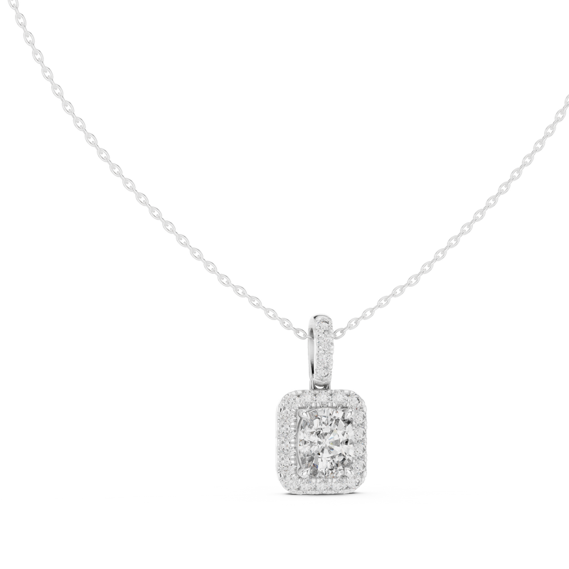 Pendant GPD-0075 - White Gold - Image