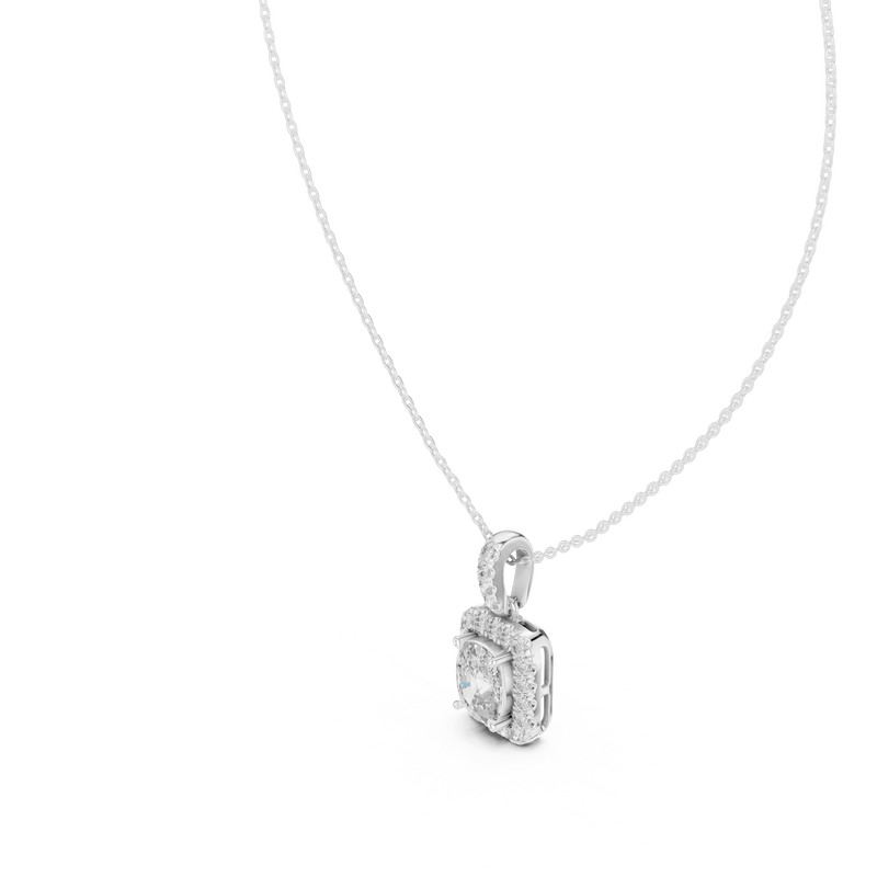 Pendant GPD-0075 - White Gold - Image