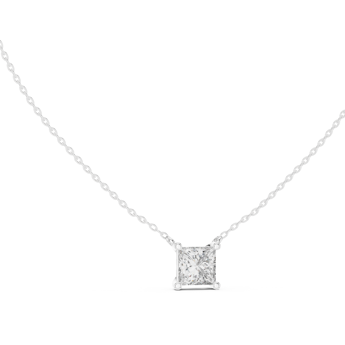 Pendant GPD-0076@7 - White Gold - Image
