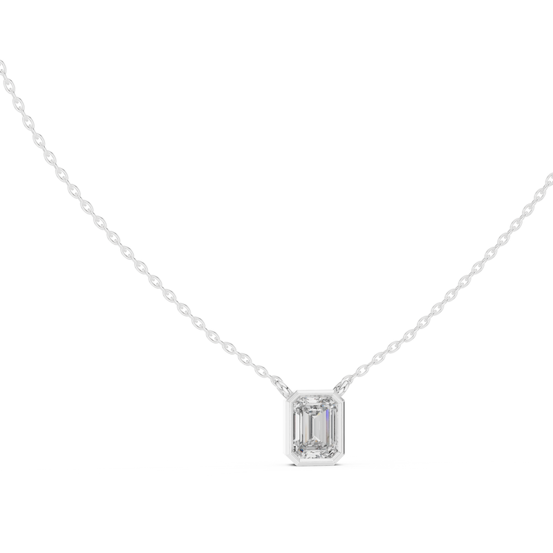 Pendant GPD-0077 - White Gold - Image