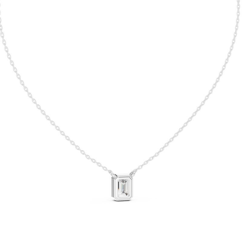 Pendant GPD-0077 - White Gold - Image