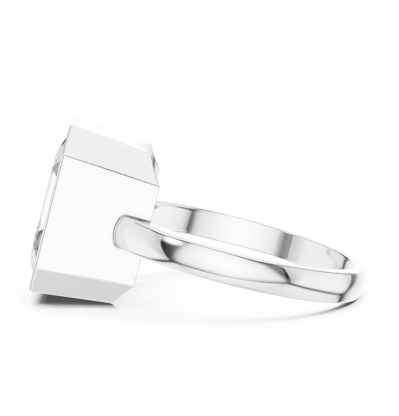 Mens Ring GR01@7 - White Gold - Image