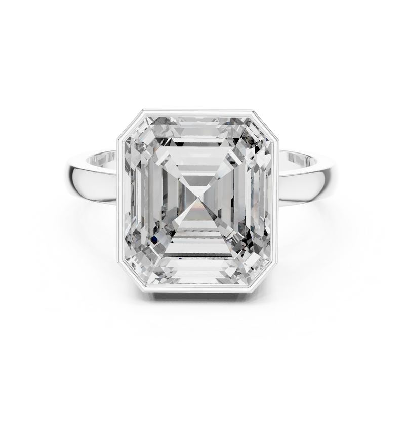 Mens Ring GR01@7 - White Gold - Image