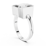 Mens Ring GR01@7 - White Gold - Image