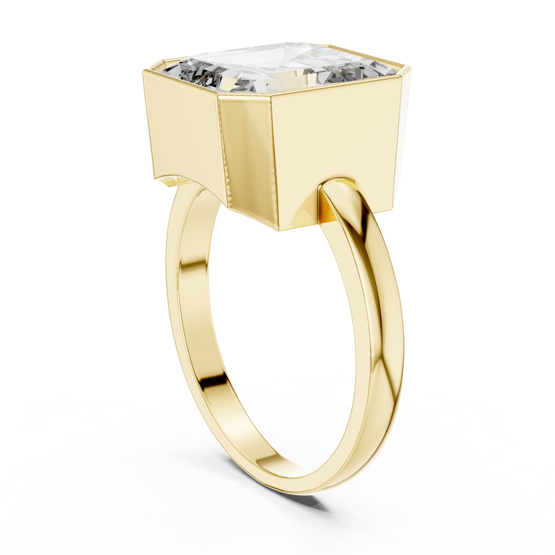 Mens Ring GR01@7 - Yellow Gold - Image