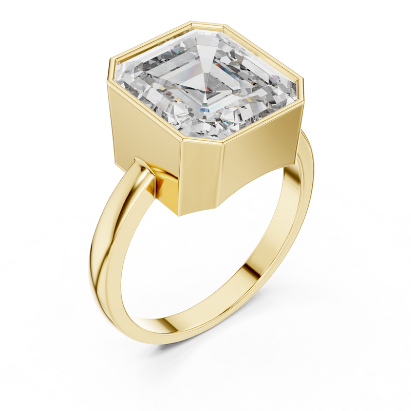 Mens Ring GR01@7 - Yellow Gold - Image