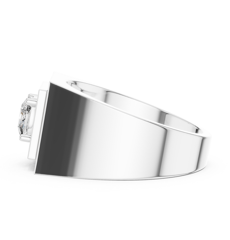 Mens Ring GR@7 - White Gold - Image